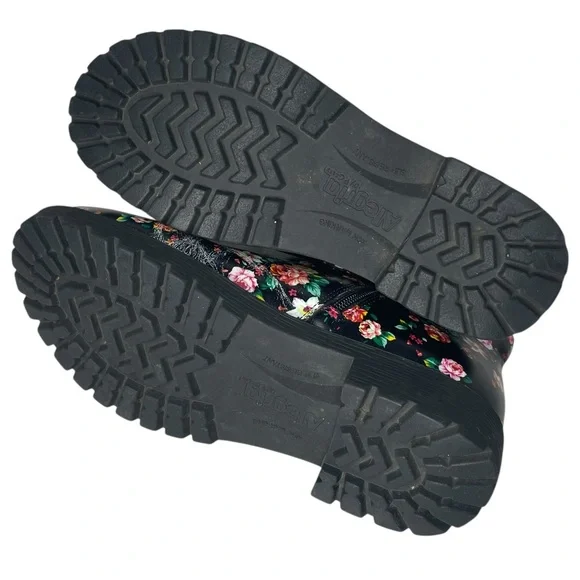 Alegria 39 Shayne Blossom black floral leather boots - Picture 8 of 9